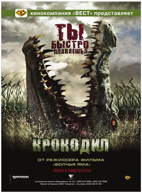 Постер фильма «Крокодил»