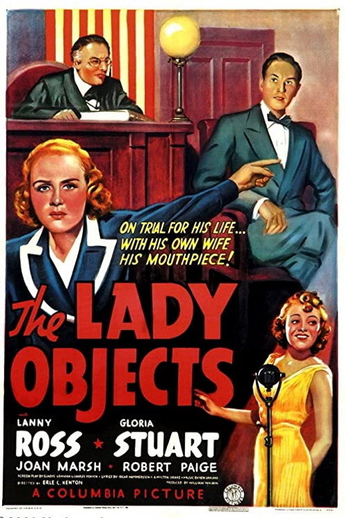 Постер фильма «The Lady Objects»