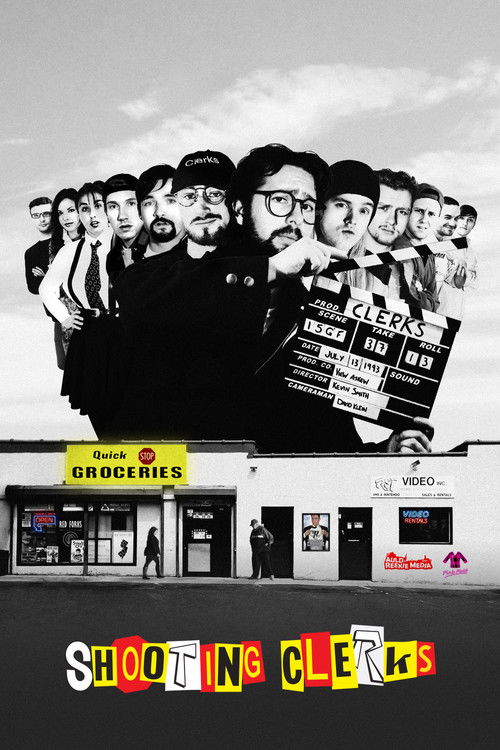 Постер фильма «На съёмках 'Клерков'»