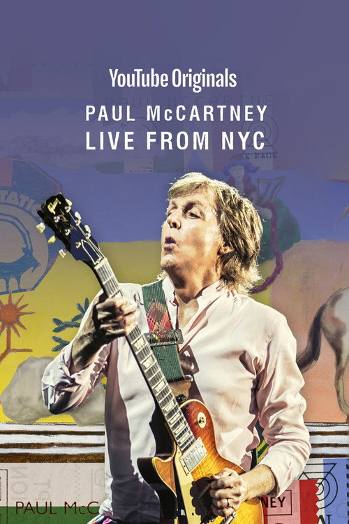 Постер фильма «Paul McCartney: Live from NYC»