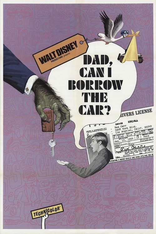 Постер фильма «Dad... Can I Borrow the Car?»