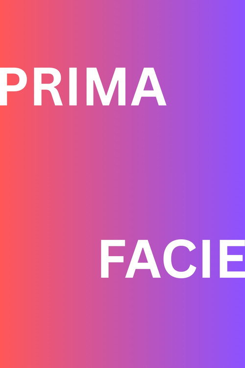 Постер фильма «Prima Facie»