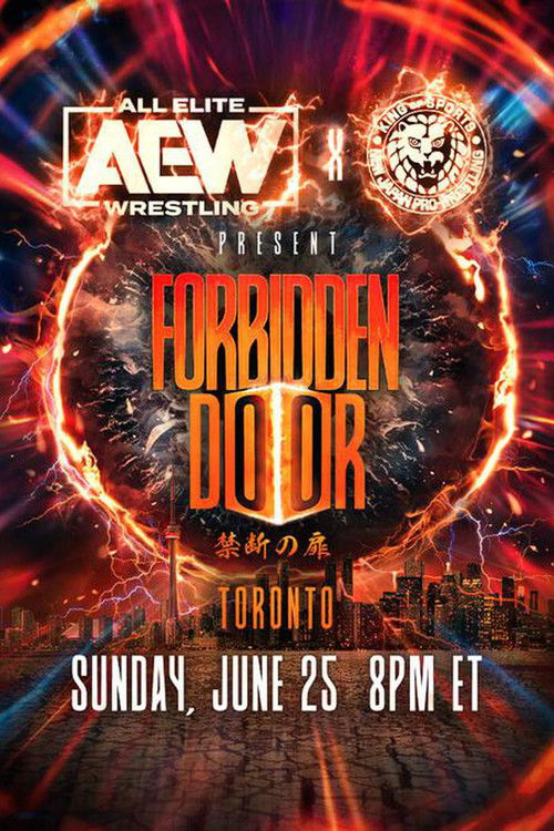 Постер фильма «AEW x NJPW Present Forbidden Door 2023»