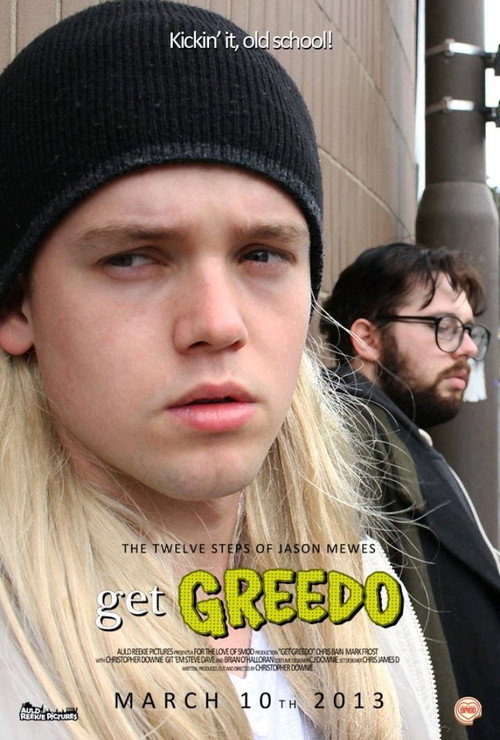 Постер фильма «The Twelve Steps of Jason Mewes: Get Greedo»