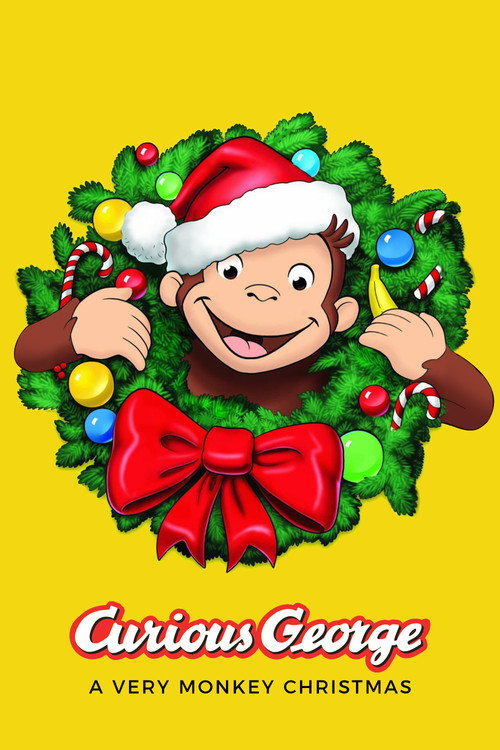 Постер фильма «Curious George: A Very Monkey Christmas»