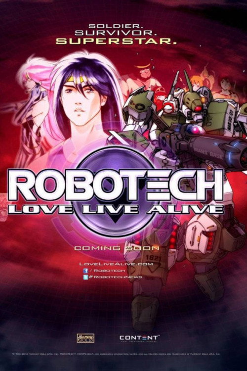 Постер фильма «Robotech: Love Live Alive»