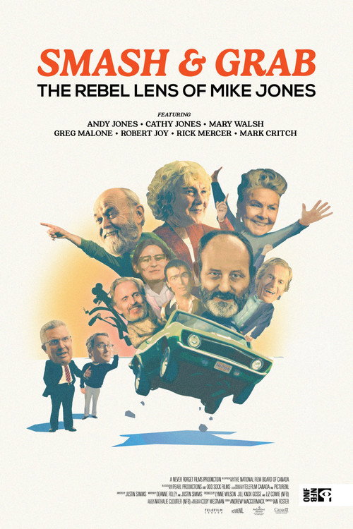 Постер фильма «Smash & Grab: The Rebel Lens of Mike Jones»