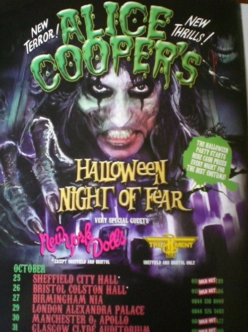 Постер фильма «Alice Cooper: Halloween Night of Fear»